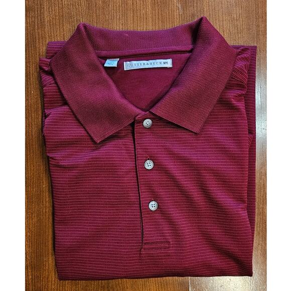 Cutter and Buck Mens Short Sleeve Red Polo, Moisture wicking, Golf, New, Sz L - Picture 5 of 7